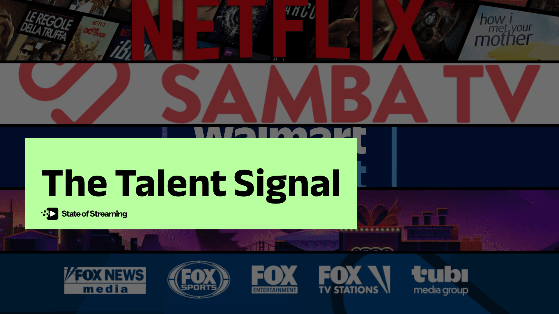 The Talent Signal: Who's hiring in streaming?