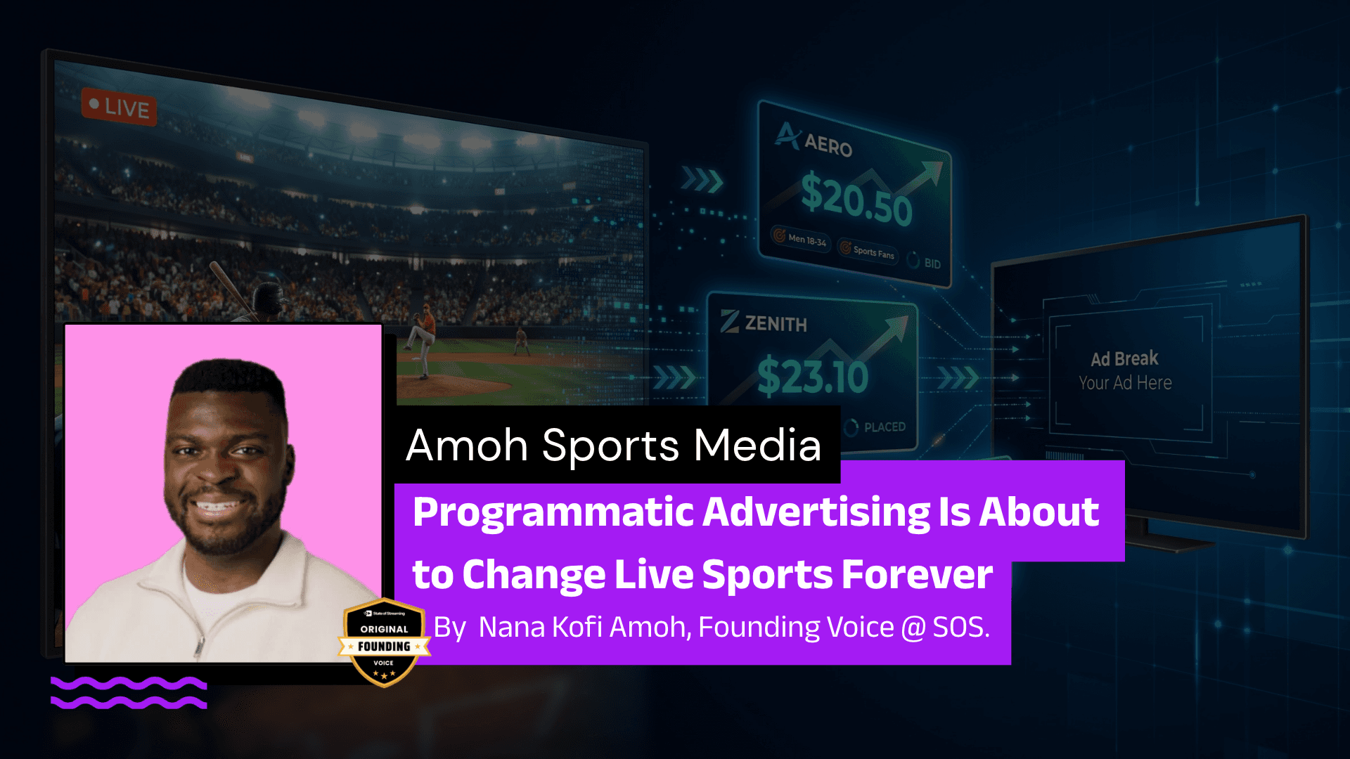 Programmatic Advertising Is About to Change Live Sports Forever - Amoh Sports Media | A Column by Nana Kofi Amoh