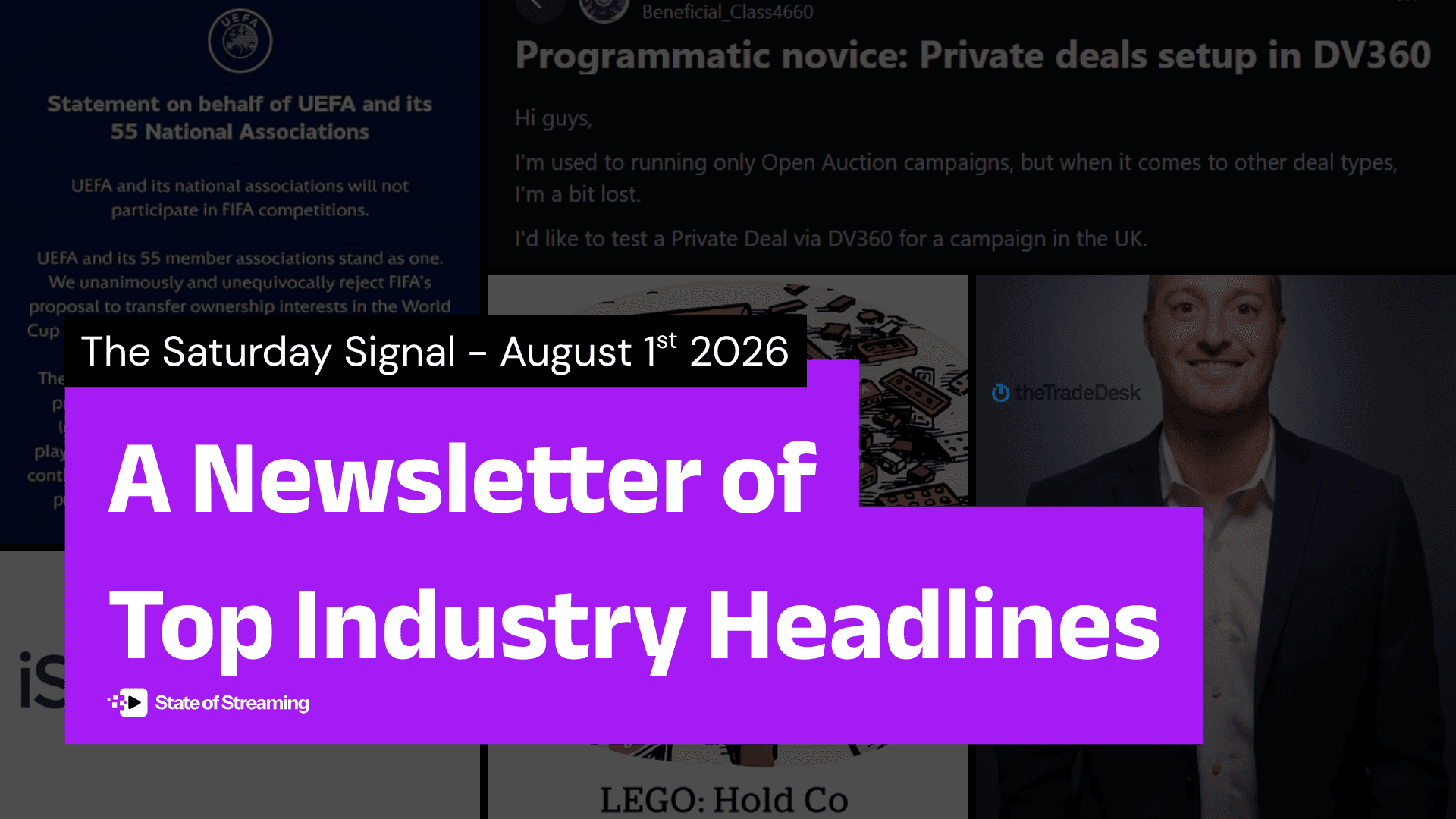 The Saturday Signal: A Weekly Digest of Top Stories from Around the Industry