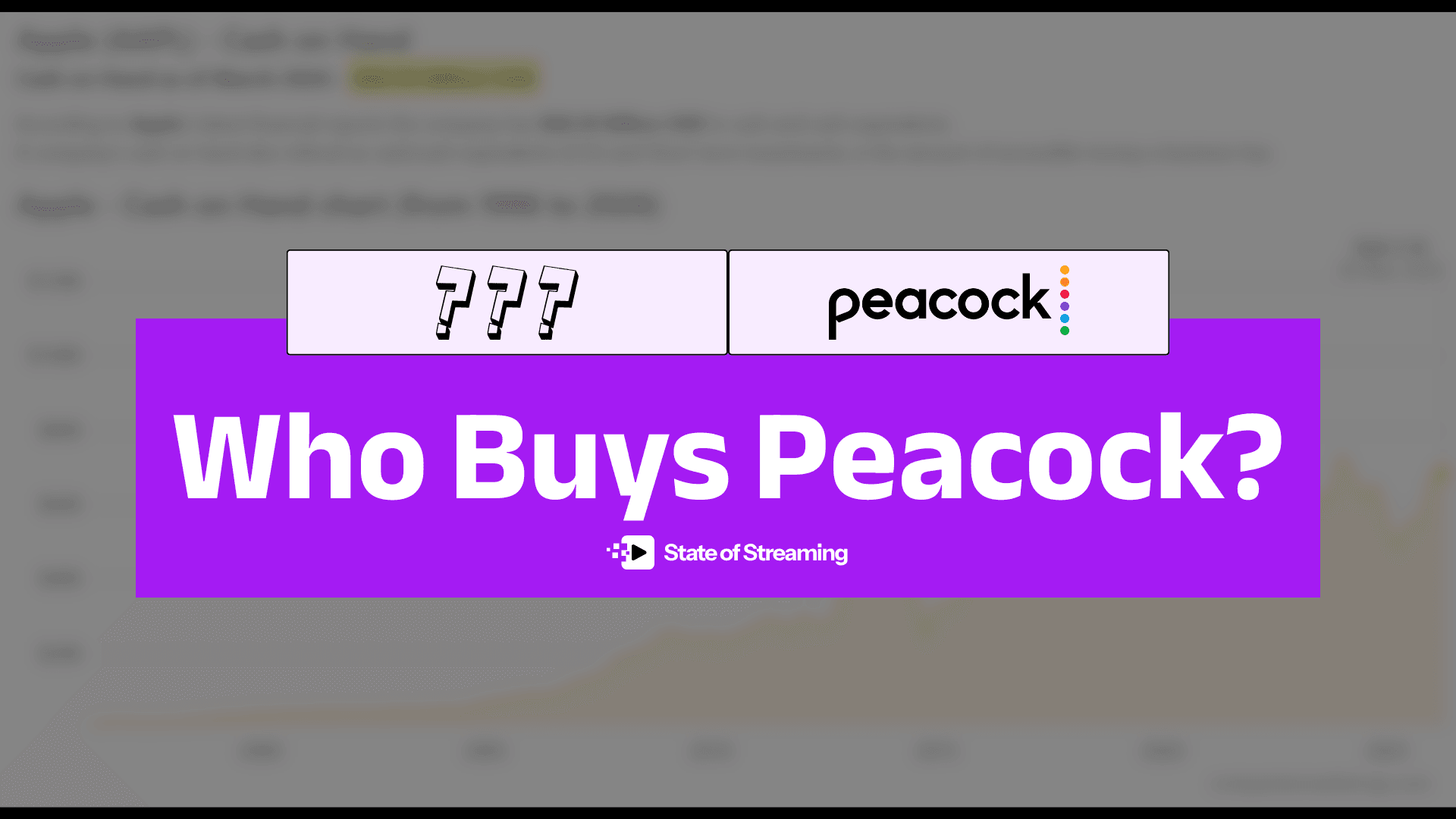 Are You My Mother? Comcast Just Cut Peacock Loose - Here's Who Buys It.